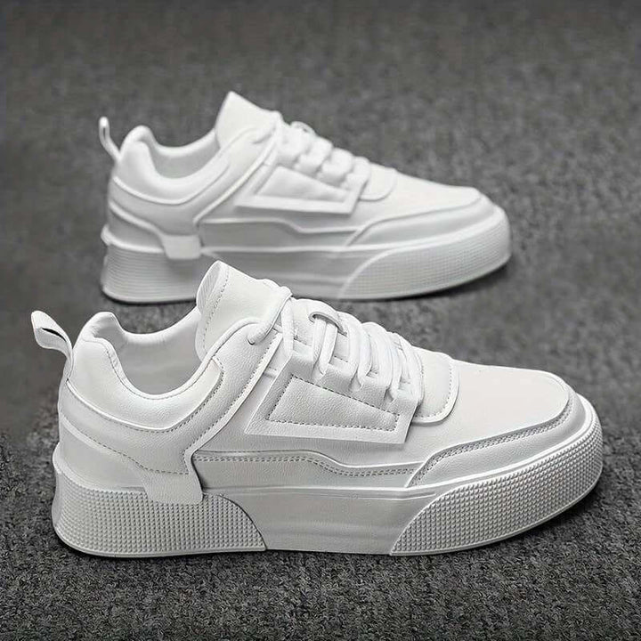 Men's Casual Lace-Up Sneakers with Chunky Sole