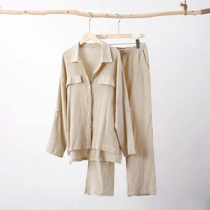 Women's Comfortable Long Sleeve & Pants Set