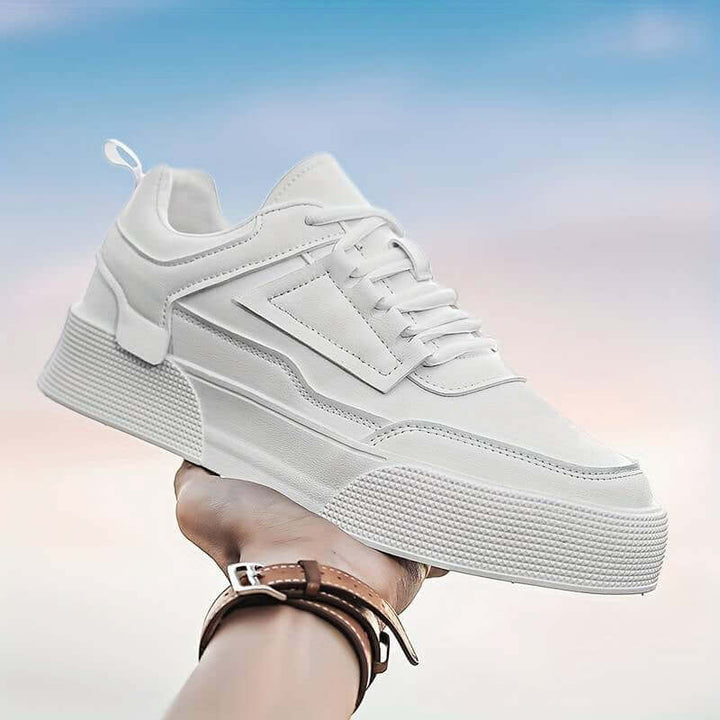 Men's Casual Lace-Up Sneakers with Chunky Sole
