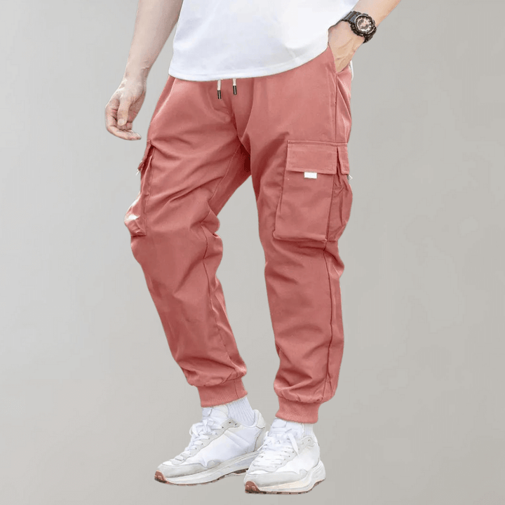 Men's Relaxed Fit Drawstring Pants: Comfortable &amp; Stylish