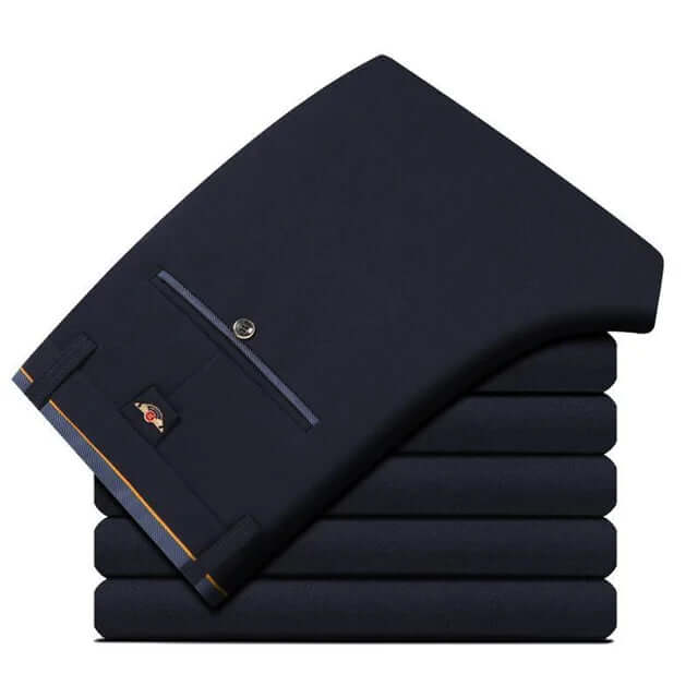 Men's Slim Fit Dress Trousers: Tailored Formal Wear