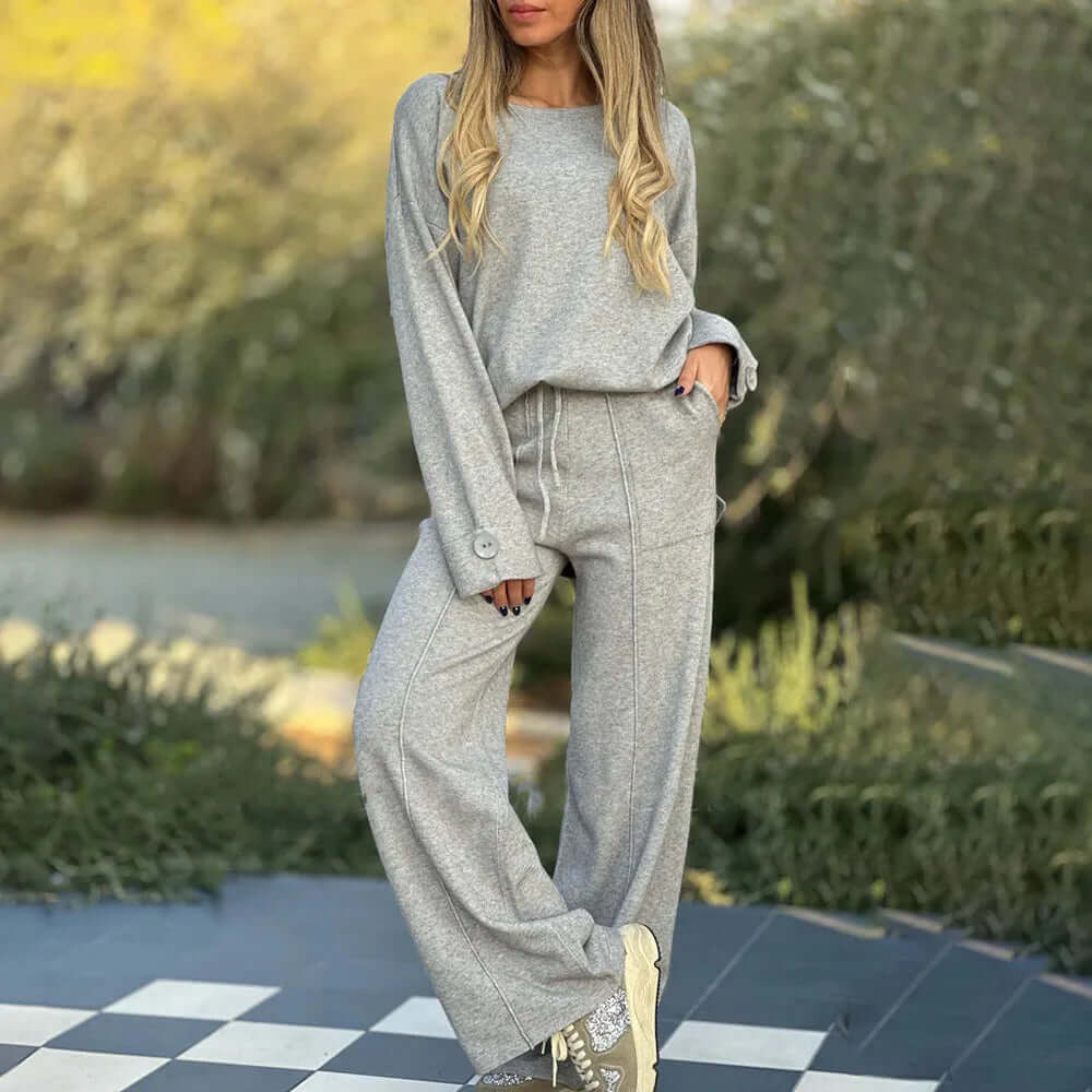 Women's Elegant Breathable Two-Piece Set