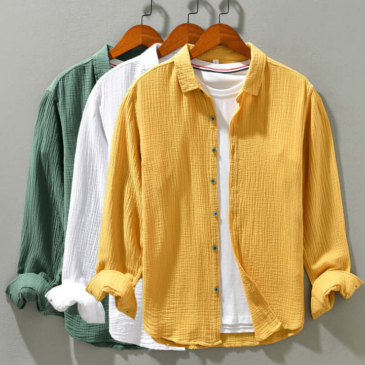 Men's Relaxed Fit Cotton Shirt