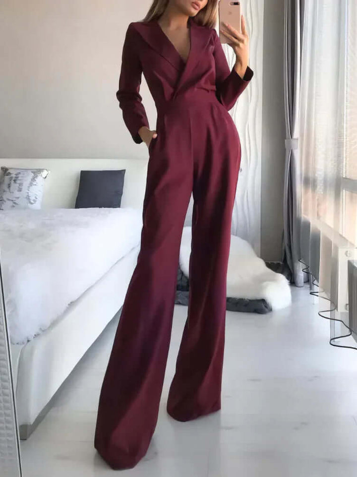 Women's Elegant Relaxed-Fit Jumpsuit