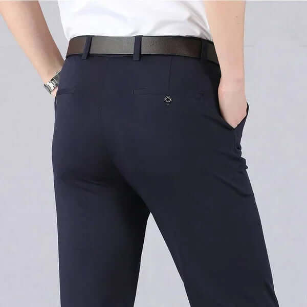 Men's Stretchy Formal Trousers: Comfortable & Stylish