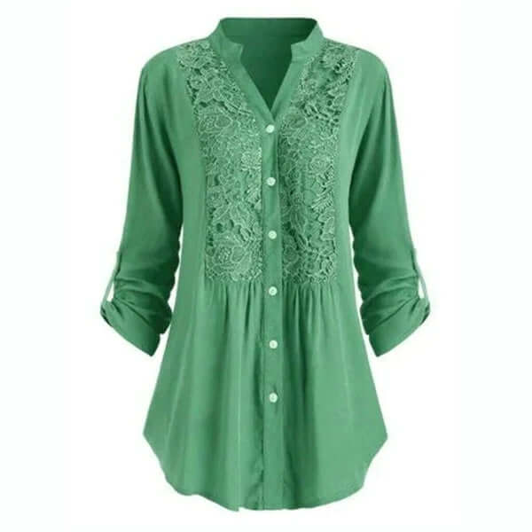 Women's Puff Sleeve Blouse: Lightweight & Chic