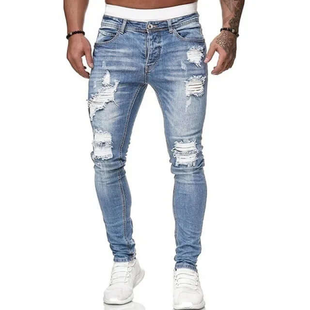 Men's Slim Fit Skinny Jeans: Trendy & Comfortable Denim