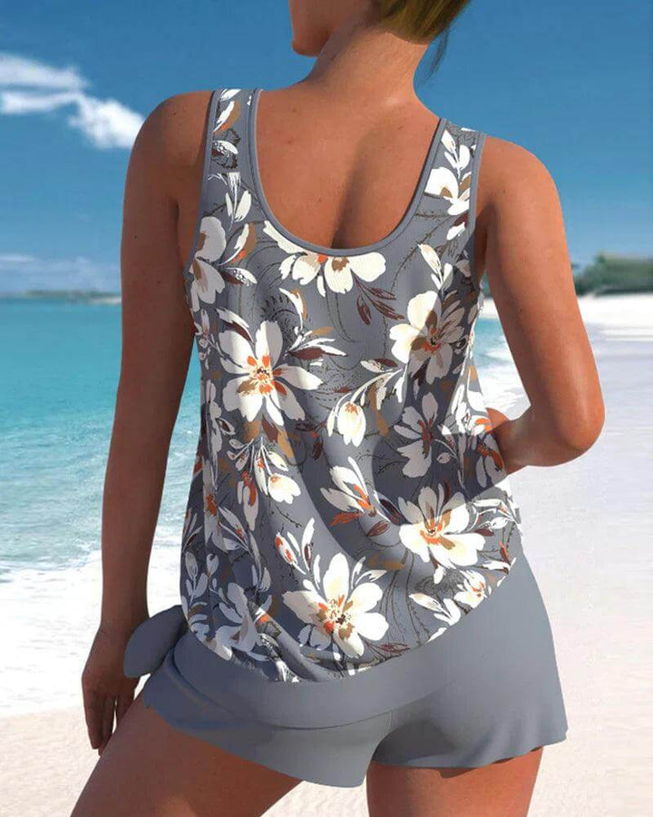 Women's Tankini Swimsuit: Two-Piece Swimwear Set