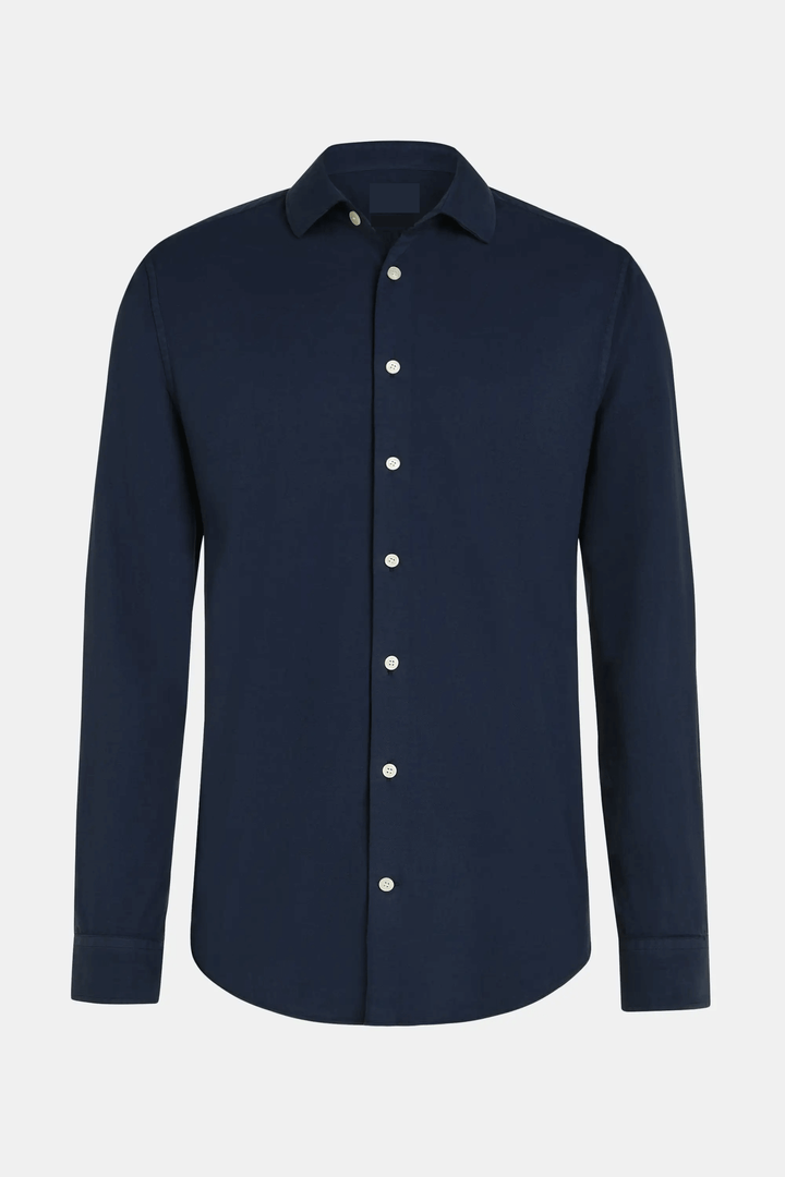 Men's Regular Fit Long Sleeve Cotton Dress Shirt