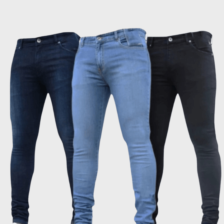 Men's Classic Skinny Fit Jeans: Everyday Comfort & Style