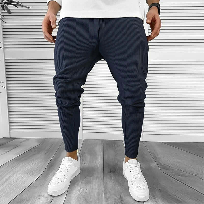 Men's Casual Tailored Trousers: Versatile & Comfortable
