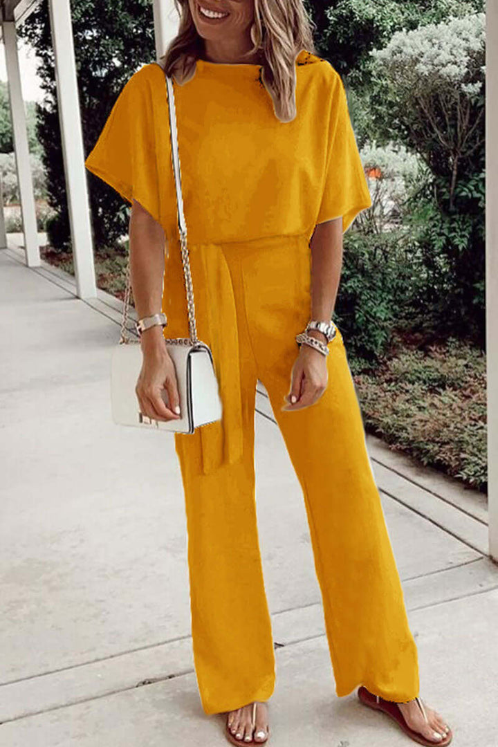 Women's Relaxed Fit Casual Jumpsuit
