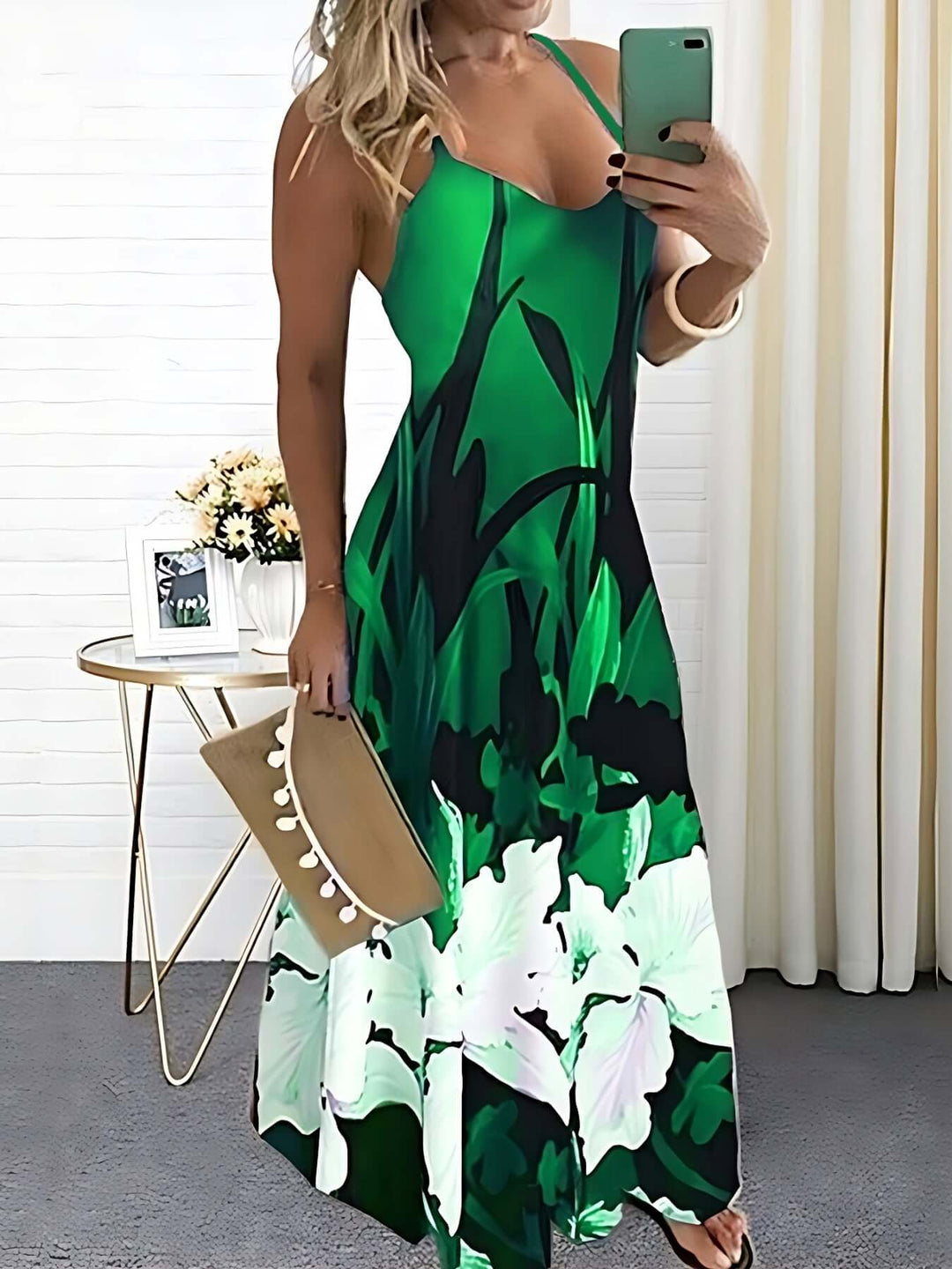 Floral Print Summer Dress: Versatile & Comfortable