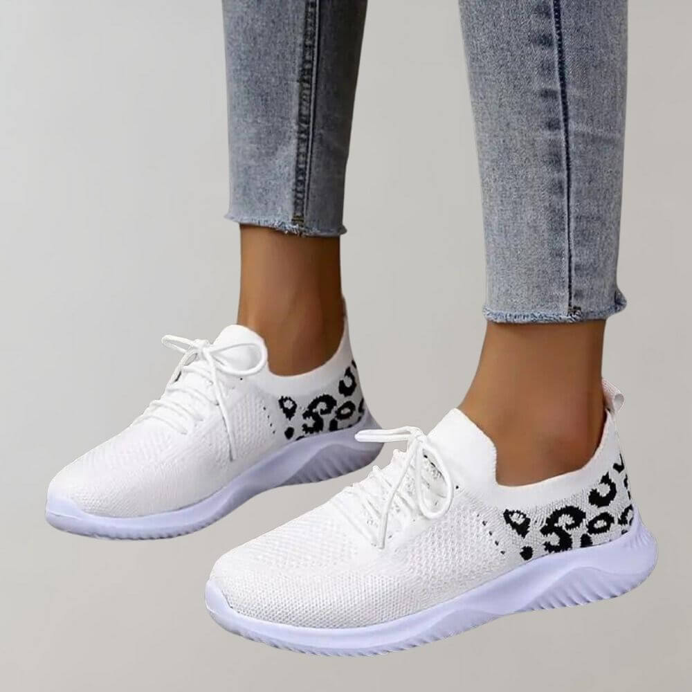 Women's Breathable Knit Mesh Casual Sneakers