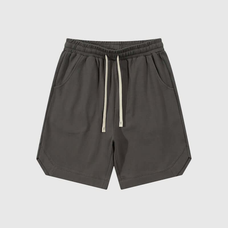 Men's Retro Cotton Twill Sport Shorts: Relaxed Fit