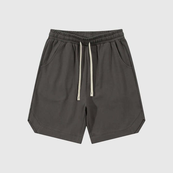 Men's Retro Cotton Twill Sport Shorts: Relaxed Fit