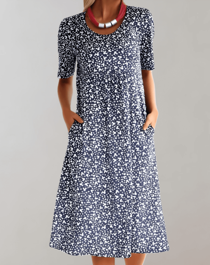 Women's Summer V-Neck Casual Dress