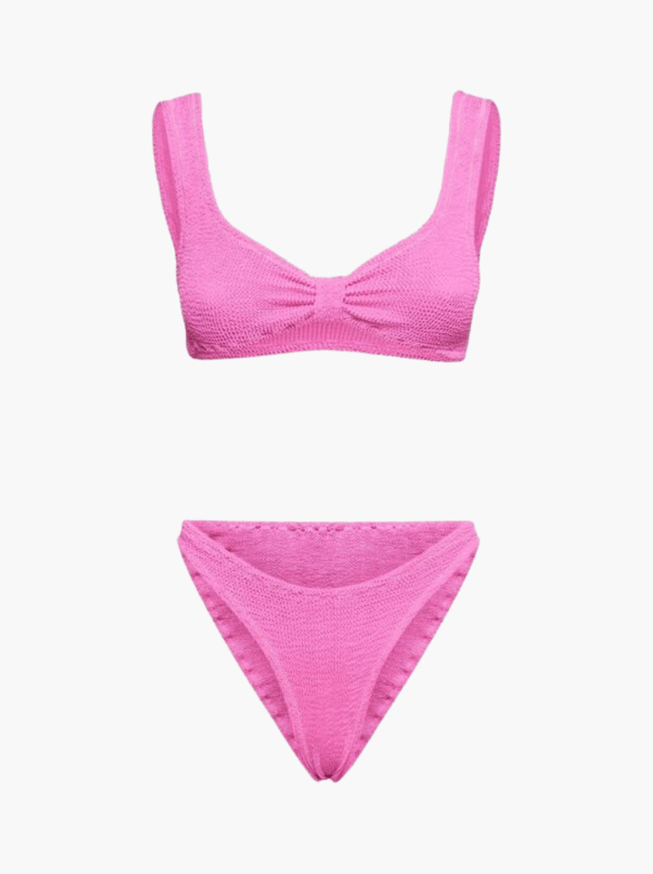 Women's Low Waist Ribbed Bikini Swimsuit