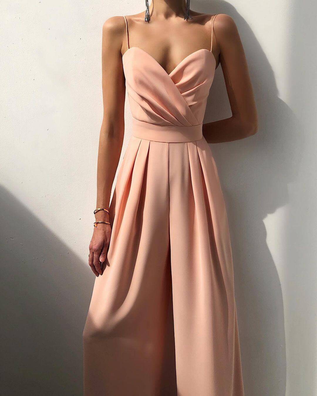Women's High-Waist Sleeveless Jumpsuit