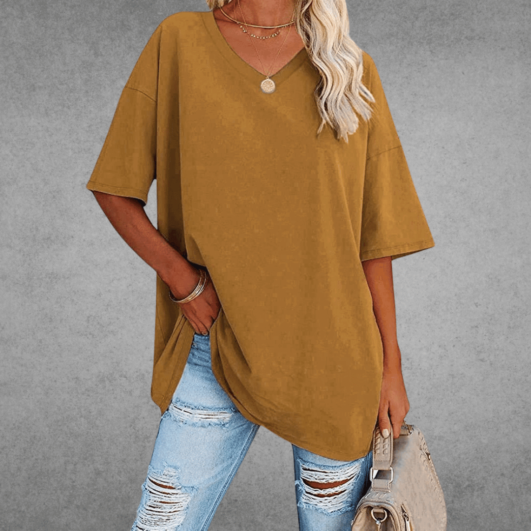 Women's V-Neck Short Sleeve T-Shirt