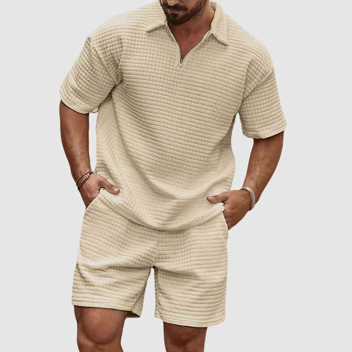 Men's Moisture-Wicking Active Set: Gym & Running Outfit