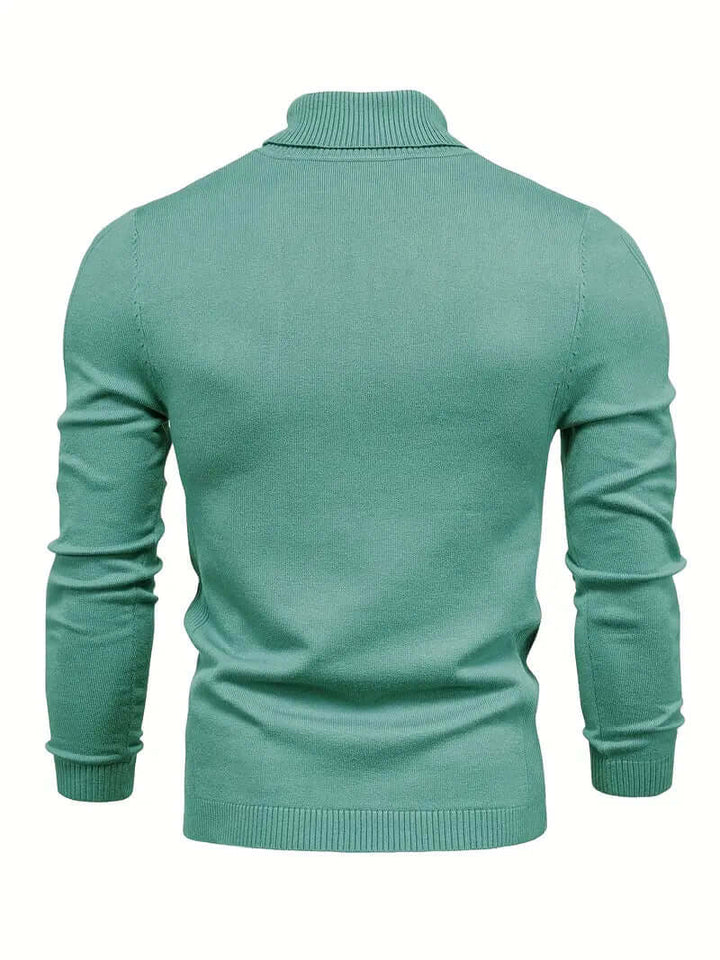 Men's Casual Turtleneck Pullover Sweater