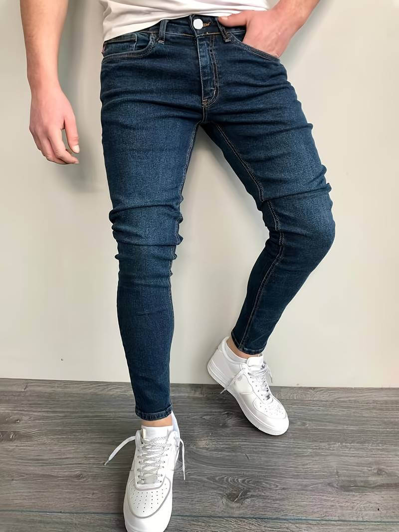 Men's Slim Fit Stretch Denim Jeans