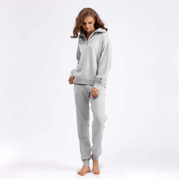 Women's Cozy Knitted Two-Piece Set