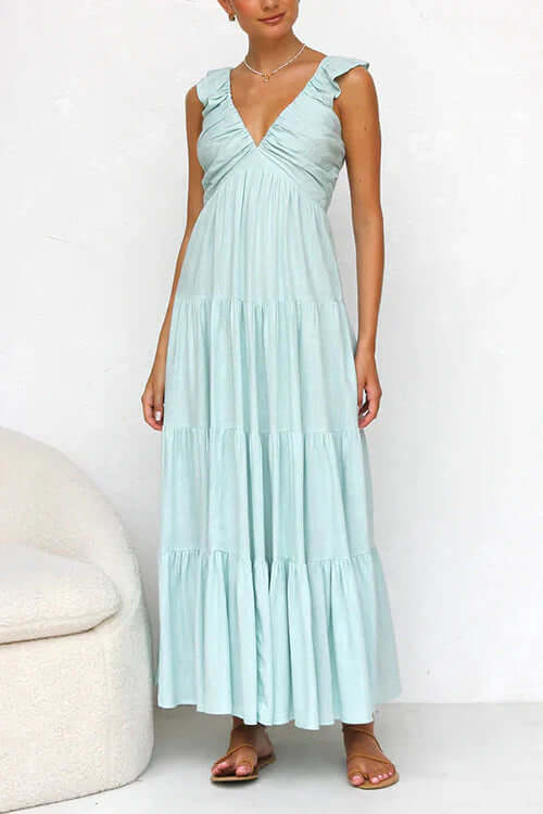 Women's Long Sleeve Summer Dress: Lightweight & Chic