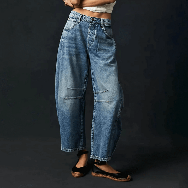 Women's High-Waisted Wide Leg Jeans: Effortlessly Chic Style