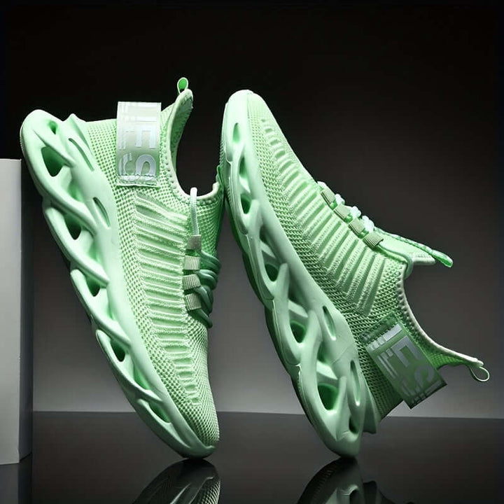 Men's Breathable Running Shoes with Cushioned Sole