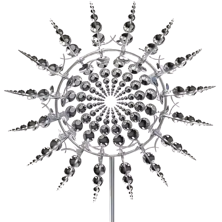 "Handcrafted wooden decorative garden windmill with classic design, perfect for outdoor charm and rustic appeal in your space