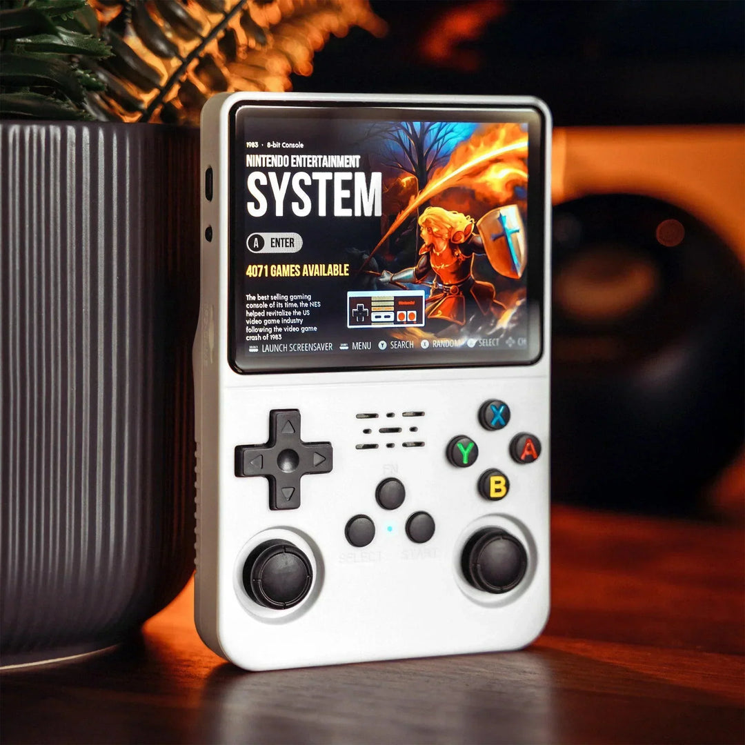 Retro Handheld Gaming Console with HD Screen & USB Charging – Luxans