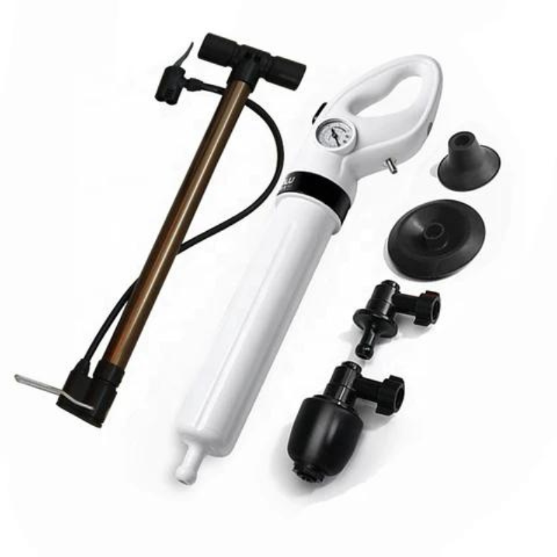 "High-power eco-friendly plunger with sleek compact design, ideal for effortless drain cleaning and easy handling."