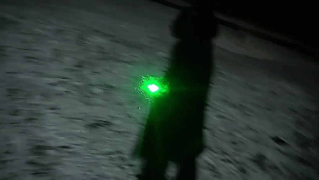 "High power green laser pointer with silver star cap; ideal for presentations and stargazing. USB rechargeable and unisex."