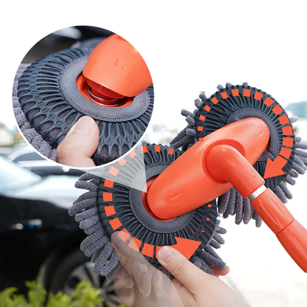Car Wash Brush with Telescopic Handle