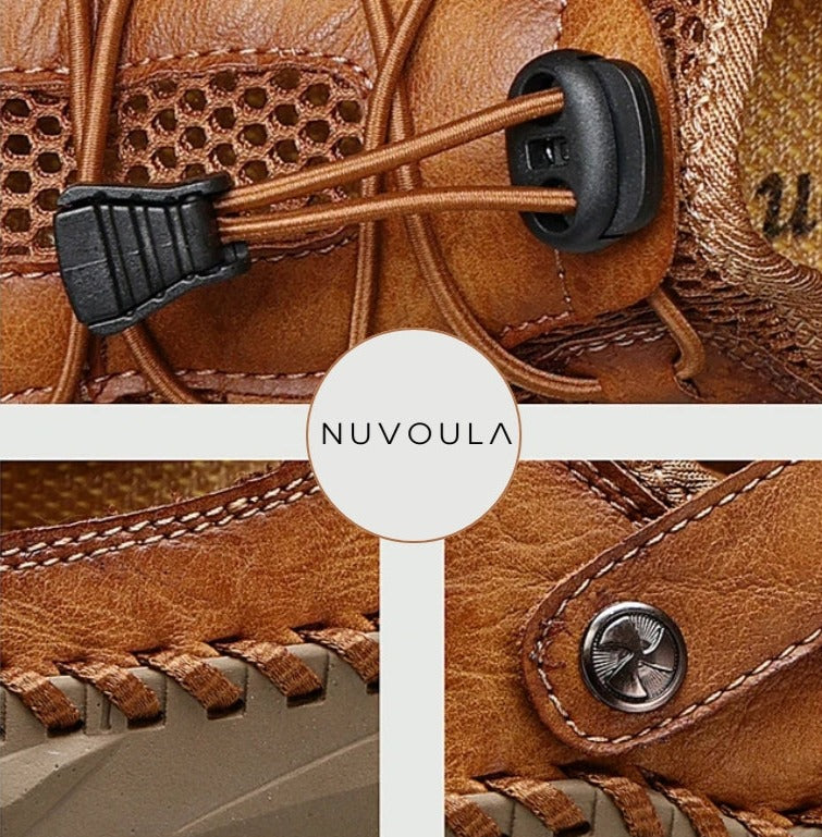 "Men's adjustable strap sporty sandals with cushioned sole, rugged design for comfort, versatile urban and outdoor wear."