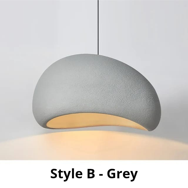 Modern Boho resin chandelier with soft glow, elegant design, and warm illumination; ideal for varied interiors and decor.