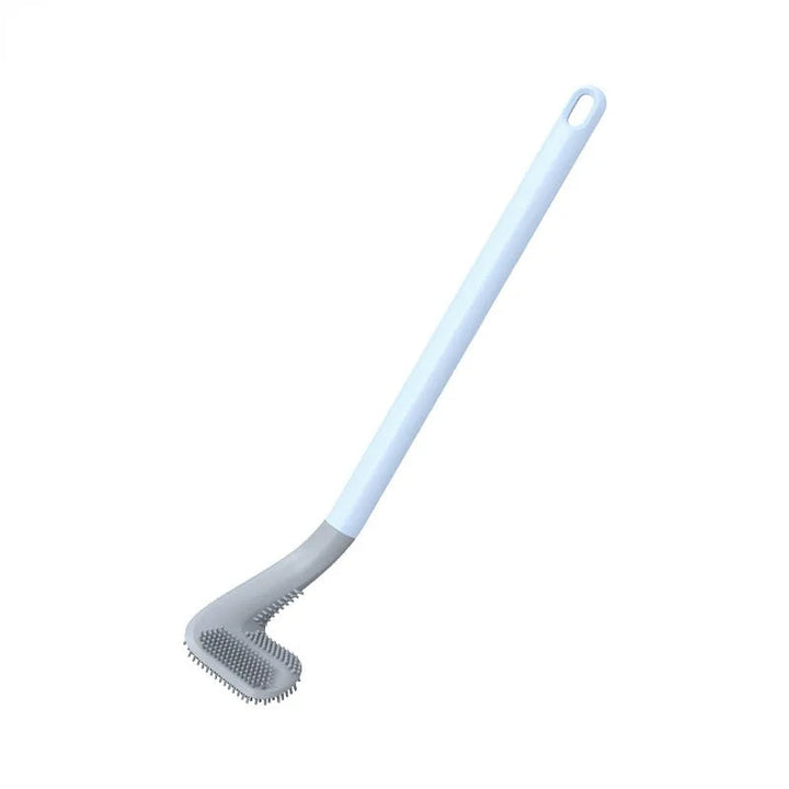 "Self-cleaning toilet brush with sleek design, durable bristles, and hygienic mechanism for modern bathrooms."