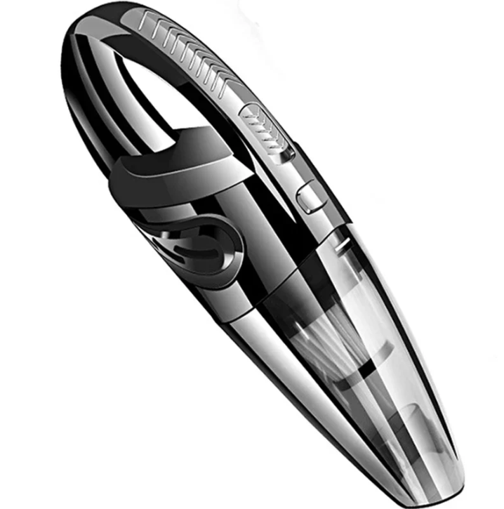 "Sleek cordless vacuum with cyclone suction, ideal for deep cleaning carpets, cars, and tight spaces effortlessly."