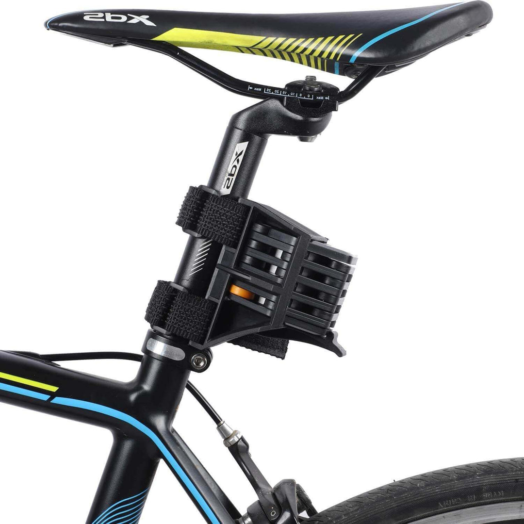 "TitanLock Pro bike lock with hardened alloy steel, high-security design, showing durable chain and advanced locking mechanis