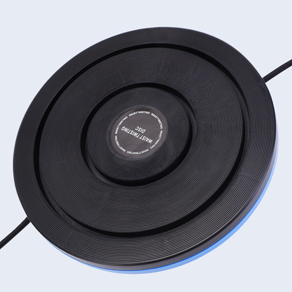 "Unisex Waist Twisting Disc Pro with tension ropes, features magnetic therapy and high-rebound design for balance and fitness
