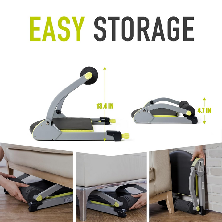 "Versatile ab crunch machine for optimal core workouts, features ergonomic padding, durable construction, adjustable resistan