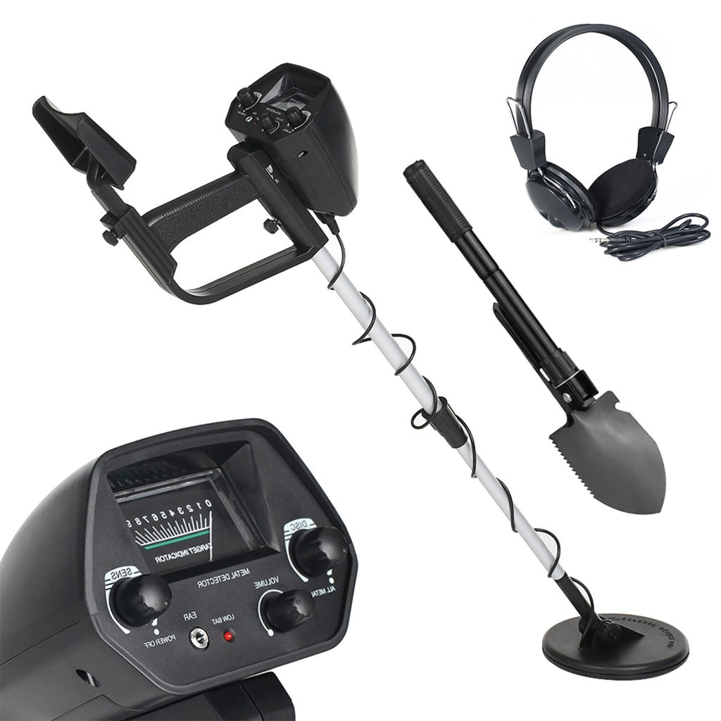 "Waterproof metal detector with adjustable height and HD display, designed for precision treasure hunts in any weather."