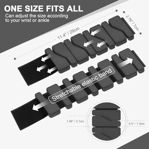 Women's adjustable silicone weights in sleek olive green, perfect for enhancing workouts. Suitable for wrists and ankles.
